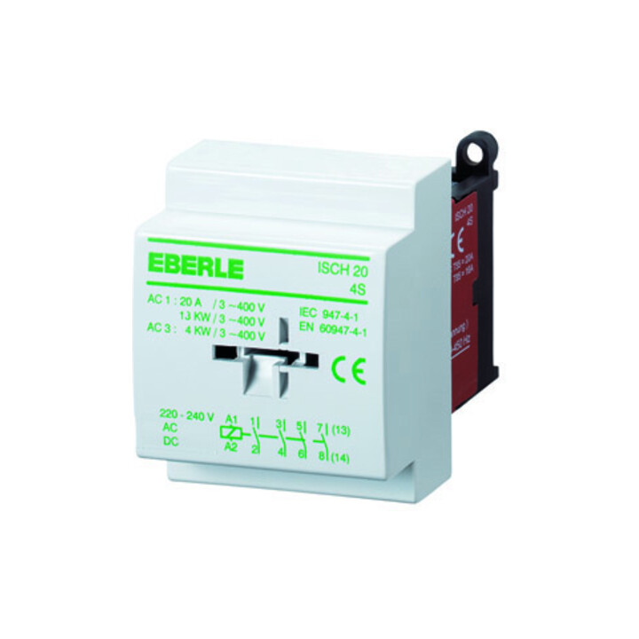 Eberle Controls Contacteur d'installation ISCH 20-4 S