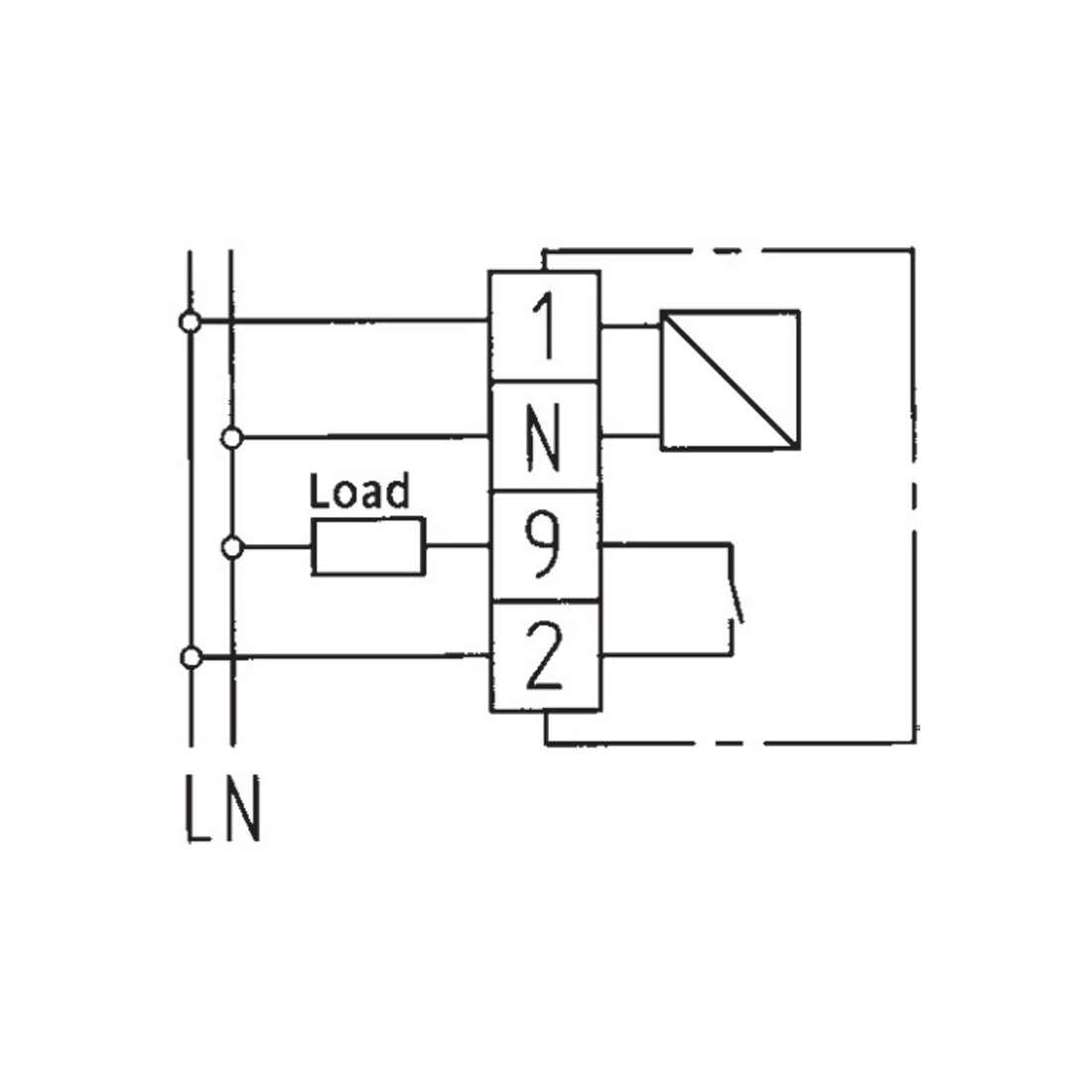 Eberle Controls Funkempfänger AC-230V,1Kanal,1S INSTAT 868-a1A
