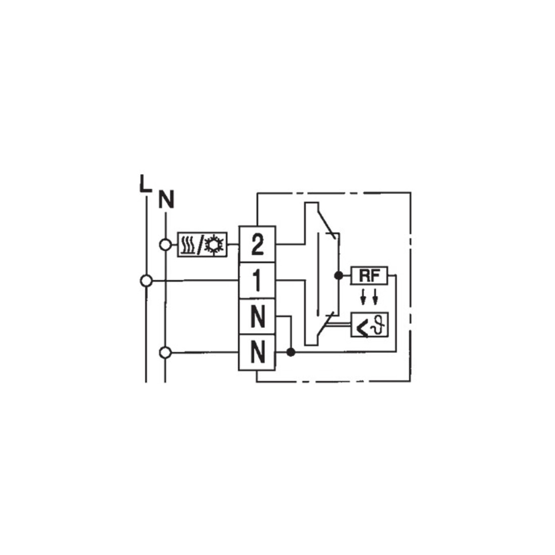 Eberle Controls Raumtemperaturregler RTR-E 6731