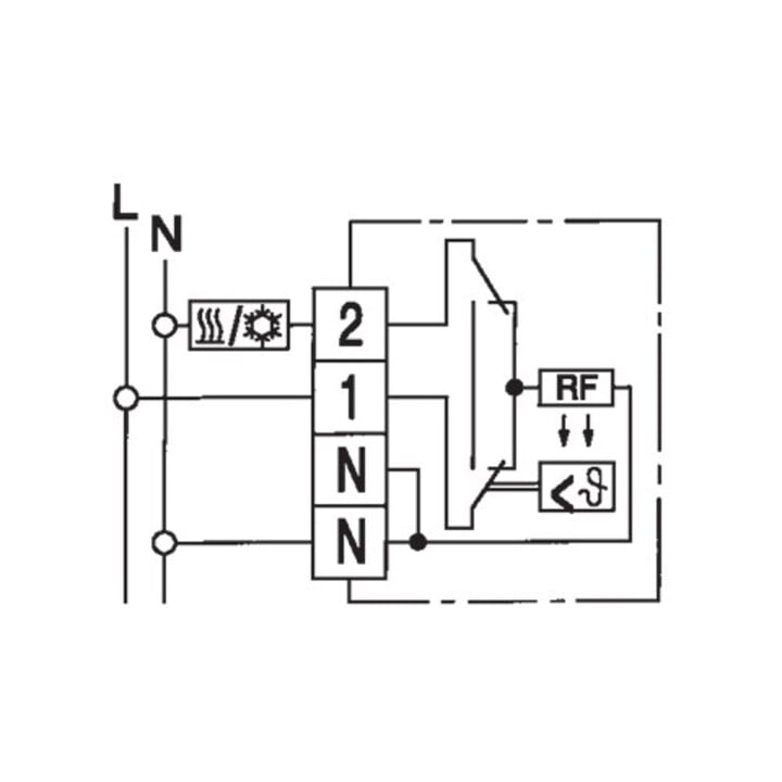 Eberle Controls Raumtemperaturregler RTR-E 6731