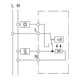 Eberle Controls Régulateur d’ambiance encastré 5-30°C AC230V 1 inverseur UTE 1031-RAL9010-G55