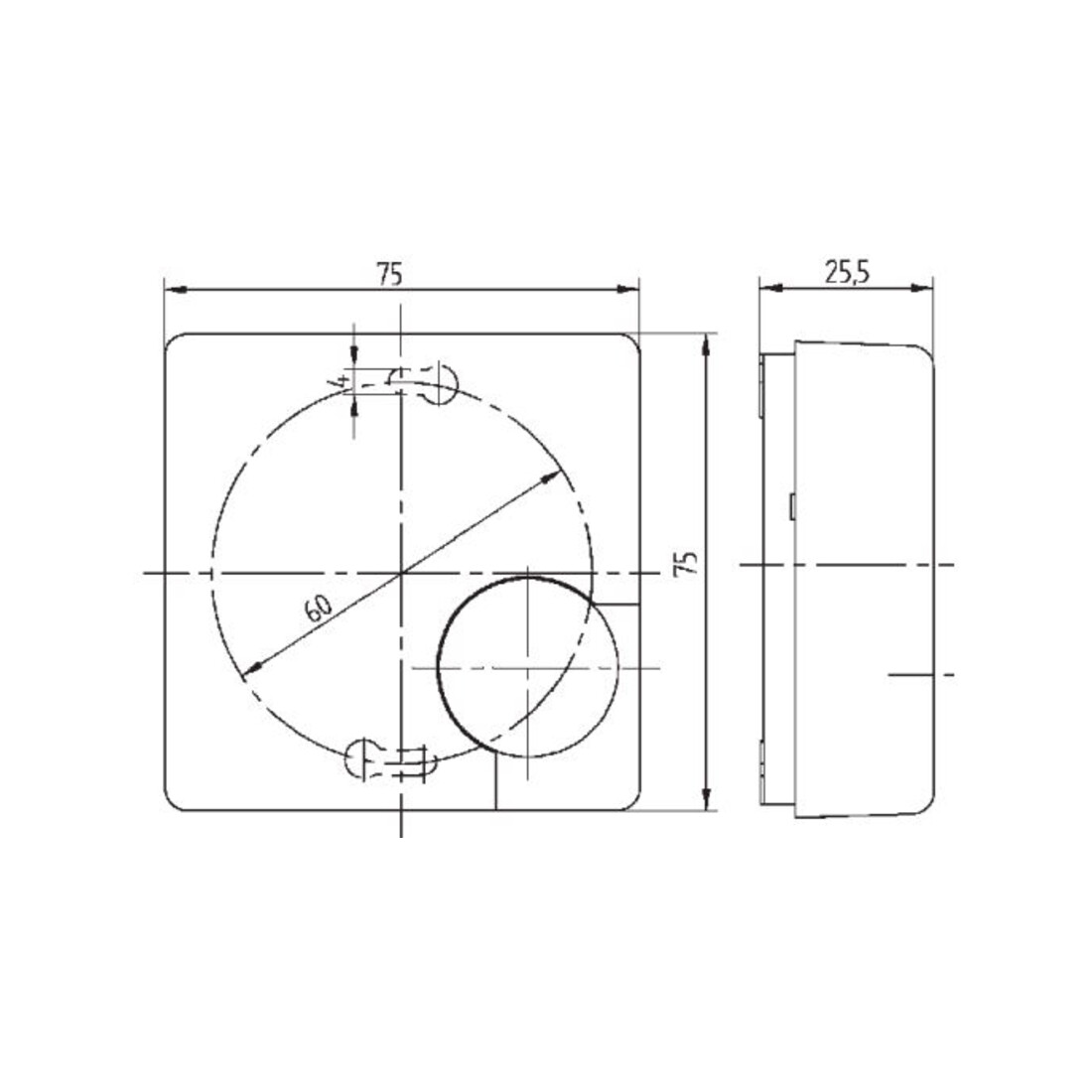 Eberle Controls Régulateur de chauffage au sol FR-E 52531/i