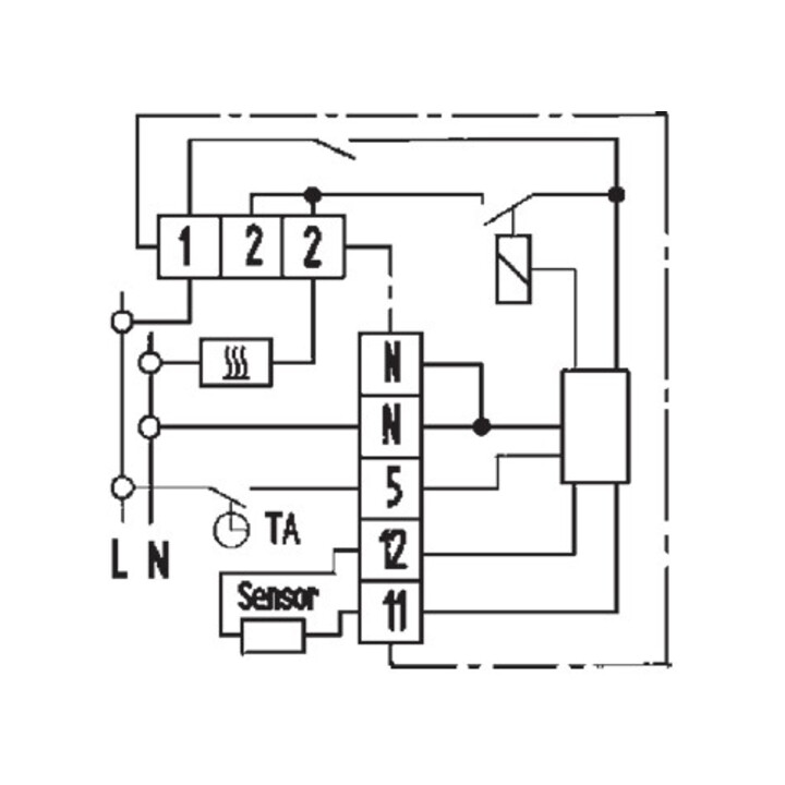Eberle Controls Régulateur de chauffage au sol FR-E 52531/i