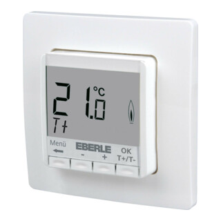 Eberle Controls Régulateur de température encastré blanc FIT np 3R
