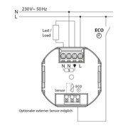 Eberle Controls Régulateur de température encastré blanc FIT np 3R-4