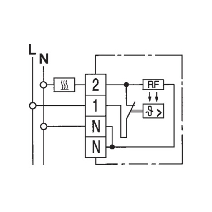 Eberle Controls Régulateur de température RTR-E 6121