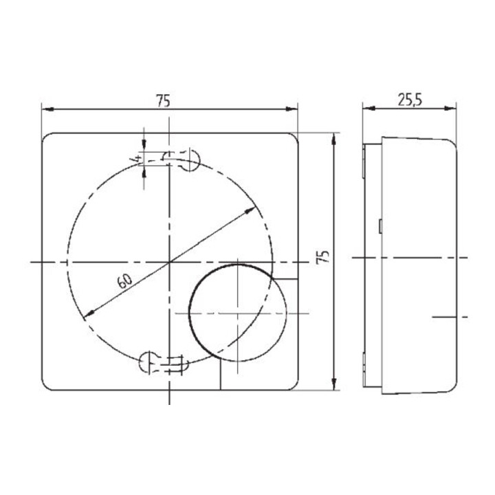 Eberle Controls Régulateur de température RTR-E 6121