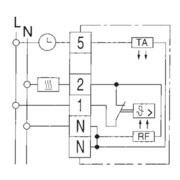 Eberle Controls Régulateur de température RTR-E 6124-5