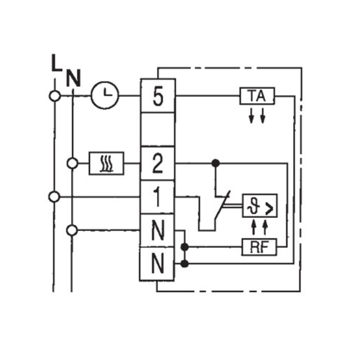 Eberle Controls Régulateur de température RTR-E 6145