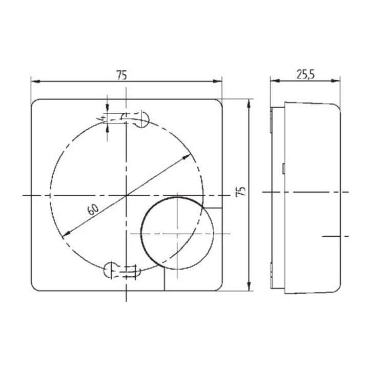 Eberle Controls Régulateur de température RTR-E 6704
