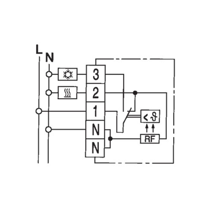 Eberle Controls Régulateur de température RTR-E 6704