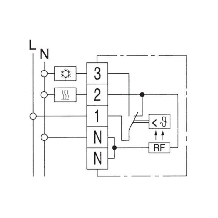 Eberle Controls Régulateur de température RTR-E 6721ws
