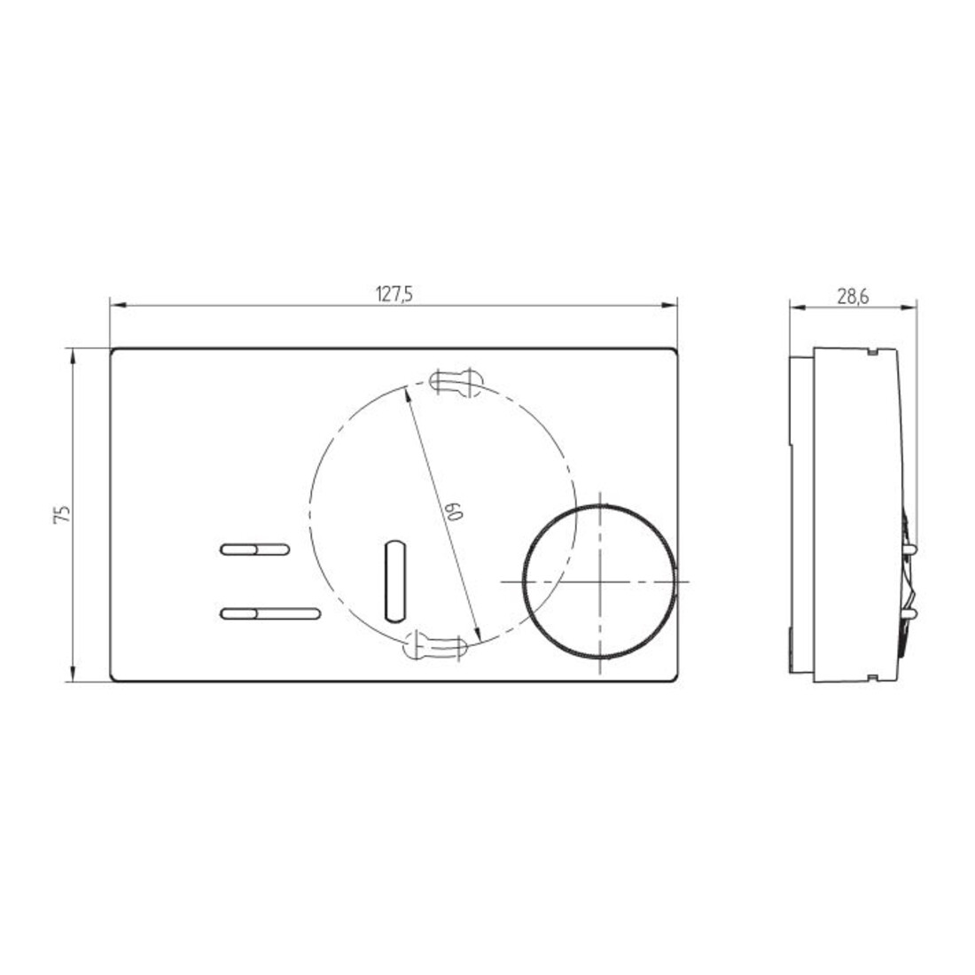 Eberle Controls Régulateur de température RTR-E 7610