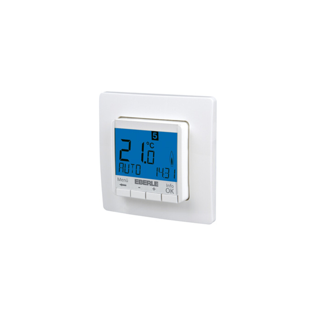 Eberle Controls Thermostat encastrable FIT 3 R / bleu