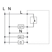 Eberle Controls UP-Raumregler 5-30C AC230V Ausgang Triac UTE 2500-RAL9010-G55-5