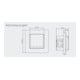 Eberle Controls UP-Temperaturregler weiß FIT np 3R /