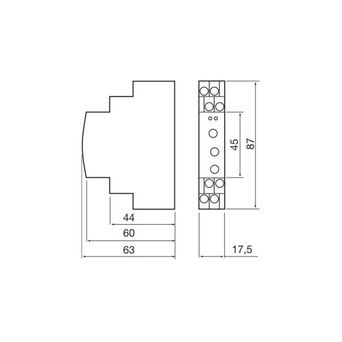 Eberle Controls Zeitrelais 1W,5A,24-240VAC/DC IZT