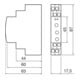 Eberle Controls Zeitrelais 1W,5A,24-240VAC/DC IZT