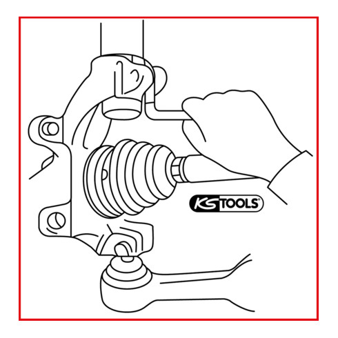 Ecarteur de bras de suspension