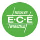 ECE Équerre rail L.350mm en hêtre avec écrou papillon-3