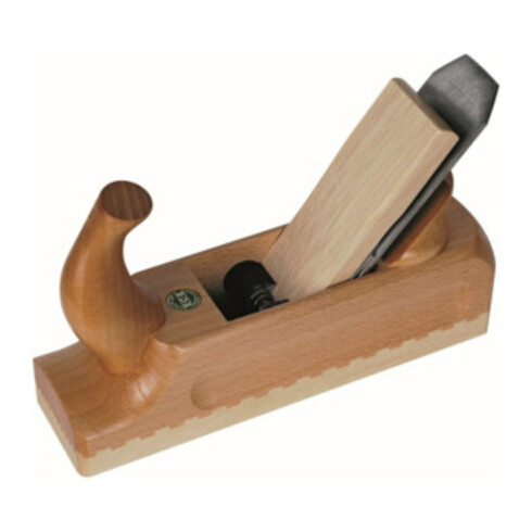ECE Rabot double longueur totale 240 mm, fer de rabot largeur 48 mm avec bouton de frappe