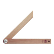 ECE Schmiege Schienen-L.350mm Weißbuche m.Flügelmutter