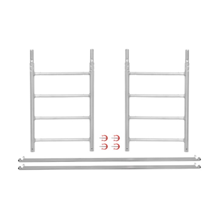 Échafaudage roulant ADVANCED SAFE-T avec stabilisateurs, KIT Hymer