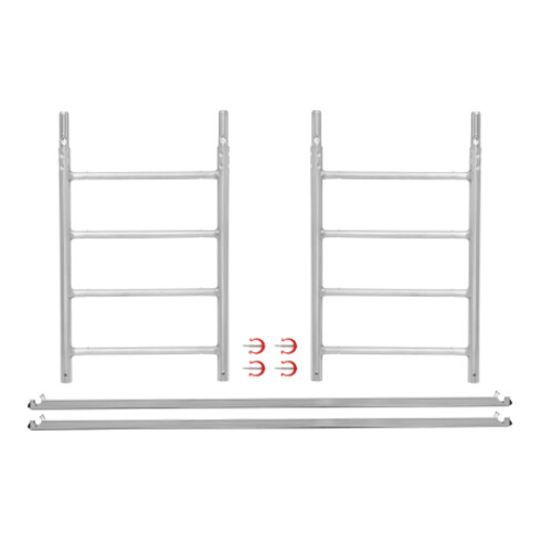 Échafaudage roulant ADVANCED SAFE-T avec stabilisateurs, KIT Hymer