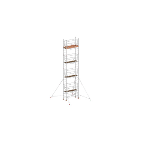 Échafaudage roulant ADVANCED SAFE-T avec stabilisateurs, module 1+2+3+4 Hymer