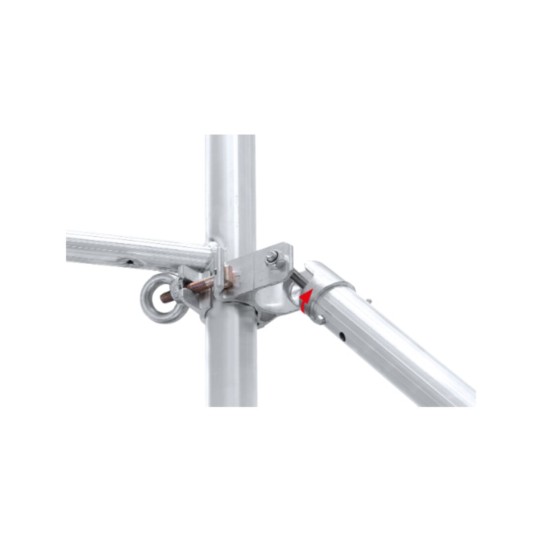 Échafaudage roulant ADVANCED SAFE-T avec stabilisateurs, module 1+2+3+KIT Hymer