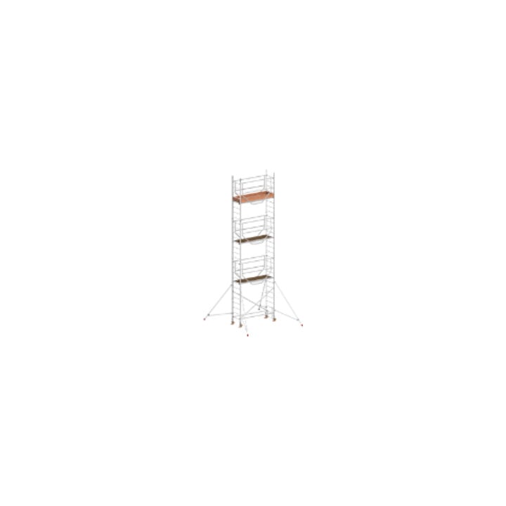 Échafaudage roulant ADVANCED SAFE-T avec stabilisateurs, module 1+2+3+KIT Hymer