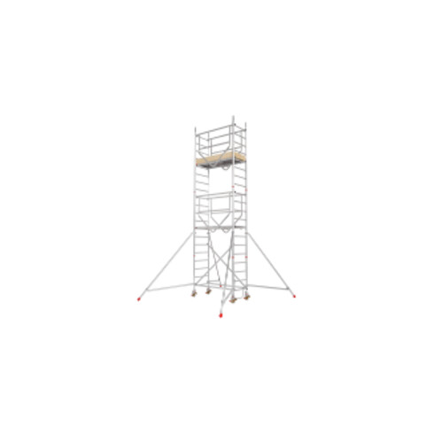 Échafaudage roulant ADVANCED SAFE-T avec stabilisateurs, module 1+2+KIT Hymer