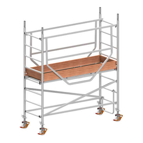 Échafaudage roulant ADVANCED SAFE-T avec stabilisateurs, module 1 Hymer