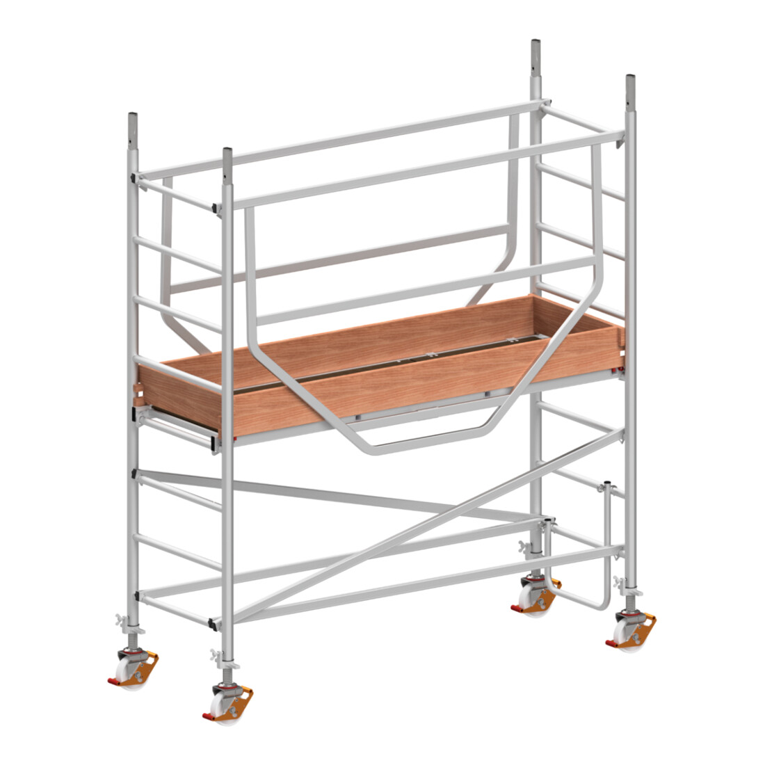 Échafaudage roulant ADVANCED SAFE-T avec stabilisateurs, module 1 Hymer