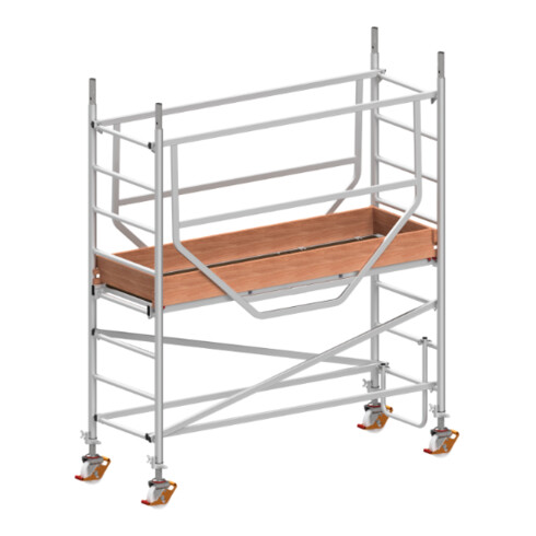 Échafaudage roulant ADVANCED SAFE-T avec stabilisateurs, module 1 Hymer