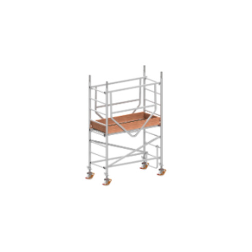 Échafaudage roulant ADVANCED SAFE-T avec stabilisateurs, module 1 Hymer