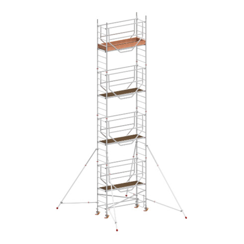 Échafaudage roulant ADVANCED SAFE-T avec stabilisateurs, module 2 Hymer