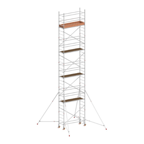 Échafaudage roulant avec stabilisateurs, hauteur de portée 10,27 m Hymer