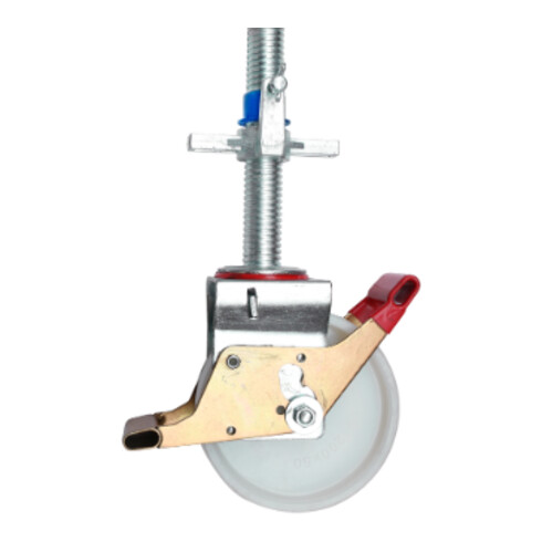 Échafaudage roulant avec stabilisateurs, hauteur de portée 6,40 m Hymer