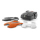Echange de capot  de l'Automower Husqvarna 305 orange-1