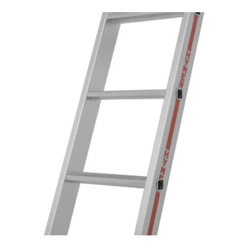 Echelle coulissante double face Hymer, nombre de barreaux 2x10