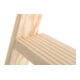 Échelle double à marches en bois, accès des deux côtés, 2x4 marches Hymer