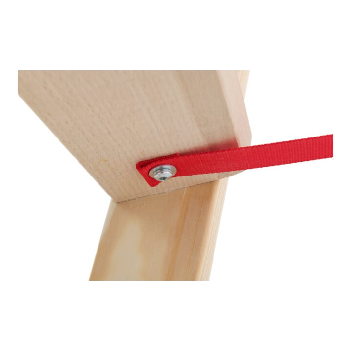 Échelle double à marches en bois, accès des deux côtés, 2x4 marches Hymer