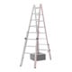 Échelle double pour escaliers, 2x8 échelons Hymer-1
