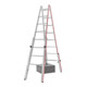 Échelle double pour escaliers, 2x8 échelons Hymer-2