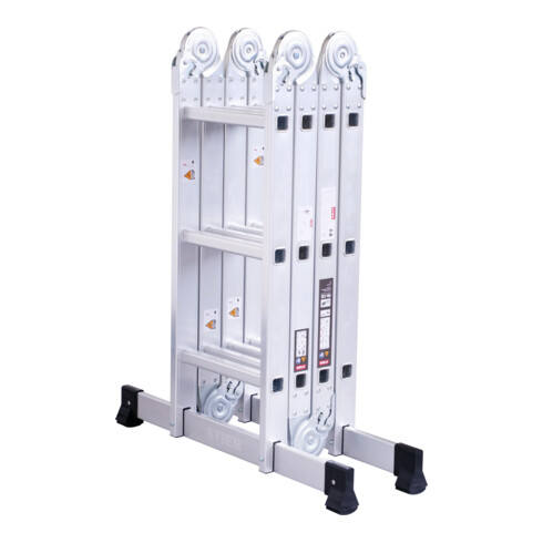Echelle multi-usages STIER 150 kg, 12 échelons, DIN EN 131