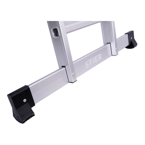 Echelle multi-usages STIER 150 kg, 12 échelons, DIN EN 131