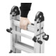 Échelle multifonction aluminium Hailo MTL-4