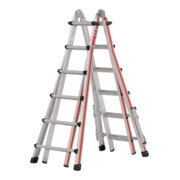 Échelle télescopique, 4x6 échelons Hymer