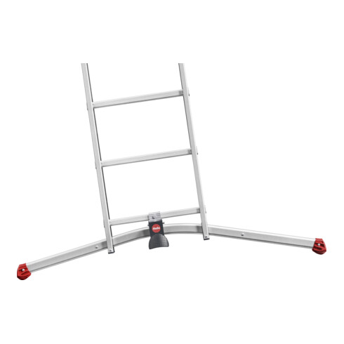 Hailo S100 ProfiLOT, échelle combinée en aluminium en 3 parties, 3x12 barreaux